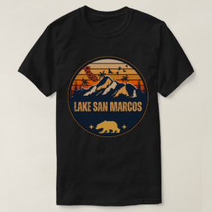 Lake San Marcos, Californië T-shirt