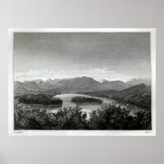 Lake Sanford Adirondacks Poster (Voorkant)