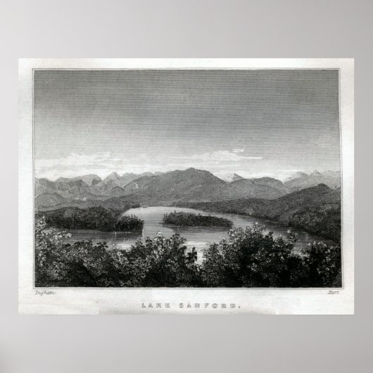 Lake Sanford Adirondacks Poster (Voorkant)