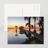 Lake Santa Fe Florida schilderachtig foto Briefkaart (Voorkant / Achterkant)