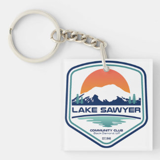 Lake Sawyer Community Club Key Chain Sleutelhanger