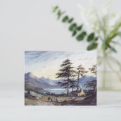 Lake Scene Briefkaart (Staand voorkant)