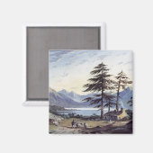 Lake Scene Magneet (Voorkant / Achterkant)