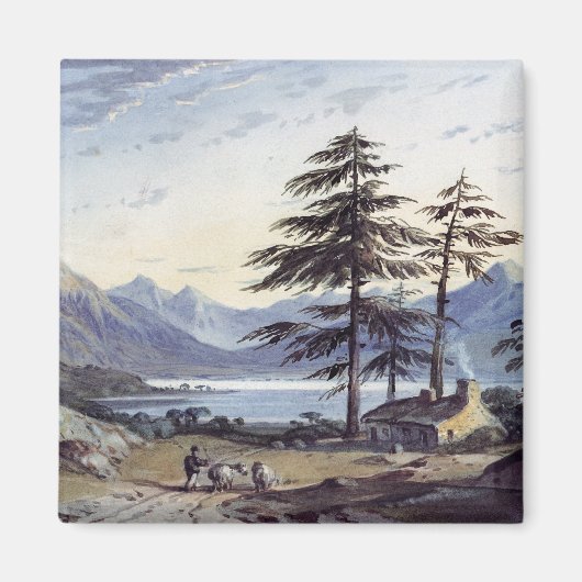 Lake Scene Magneet (Voorkant)
