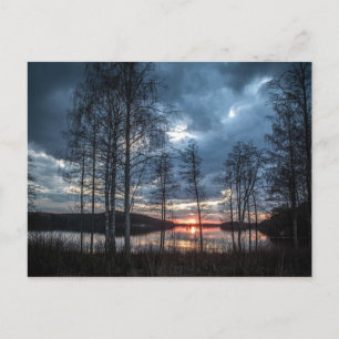Lake Scenery, Finland Briefkaart