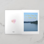 Lake Scenery, lieve zoon, Vaderdag Kaart (Buiten Laag)