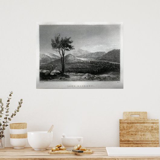 Lake Schroon Poster (Keuken)