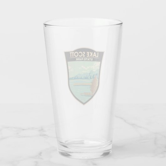 Lake Scott State Park Kansas Badge Glas (Achterkant)