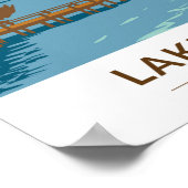 Lake Scott State Park Kansas Vintage Poster (Hoek)