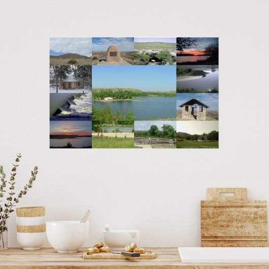 Lake Scott State Park Poster (Keuken)