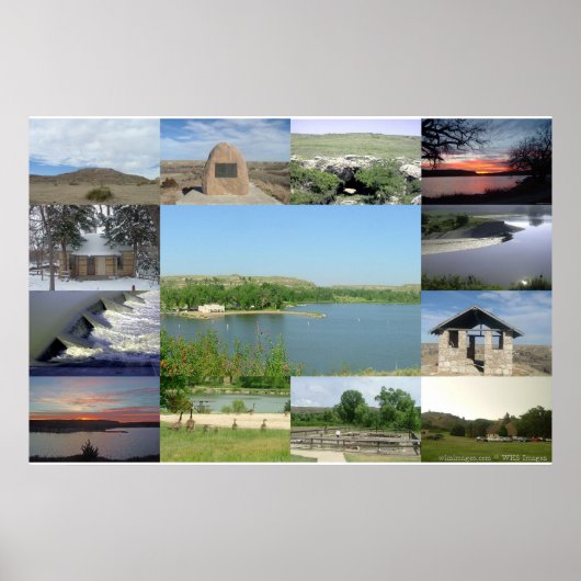 Lake Scott State Park Poster (Voorkant)