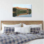 Lake Scott State Park - Reflectie verpakt Canvas (Insitu (Slaapkamer))