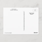 Lake Scranton-januari zonsopgang Briefkaart (Achterkant)