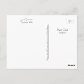 Lake Scranton Sunset Briefkaart (Achterkant)