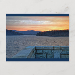 Lake Scranton Sunset Briefkaart