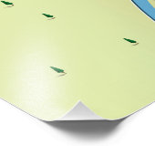 Lake Seminole Georgia Map poster (Hoek)