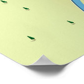 Lake Seminole Georgia Map poster (Hoek)