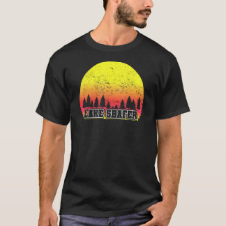 Lake Shafer Indiana Retro Schilderachtig Sunset Gr T-shirt