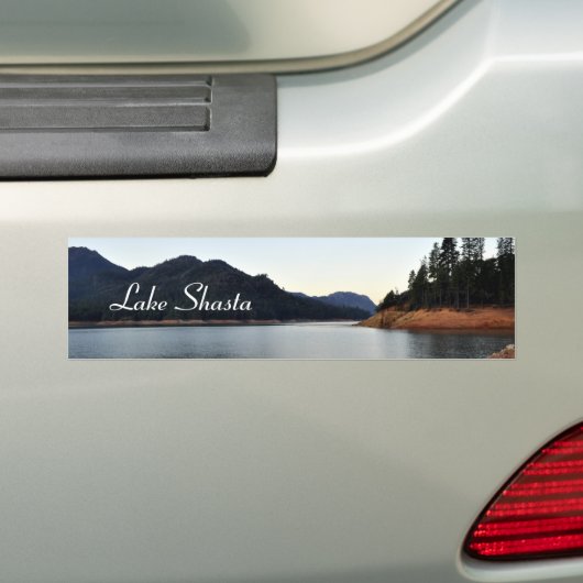 Lake Shasta Bumpersticker (Op auto)