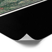 Lake Shasta California Satellite Poster Map (Hoek)