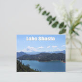 Lake Shasta in Redding, Californië Briefkaart (Staand voorkant)