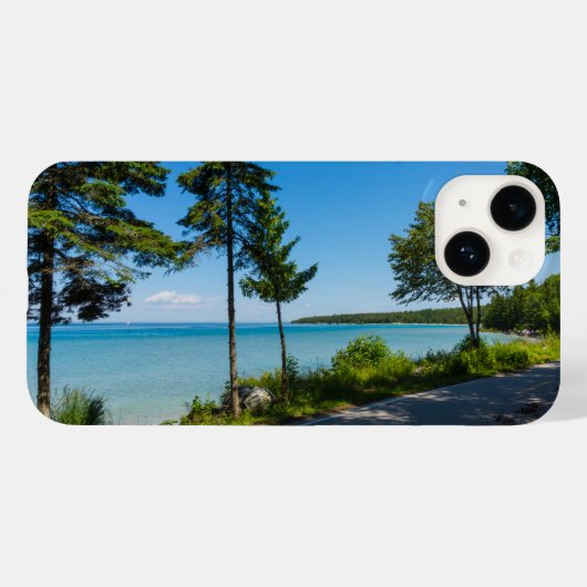 Lake Shore Drive Paradise Hoesje-Mate iPhone Case (Achterkant (horizontaal))