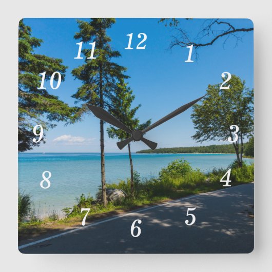 Lake Shore Drive Paradise Wandklok (Voorkant)