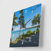 Lake Shore Drive Paradise Wandklok (Hoek)