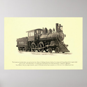 Lake Shore en Michigan Southern Railway Co. Poster