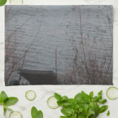 Lake Shore Sunset Kitchen Towel Theedoek (Gevouwen)