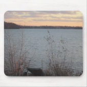 Lake Shore Sunset Mousepad Muismat (Voorkant)