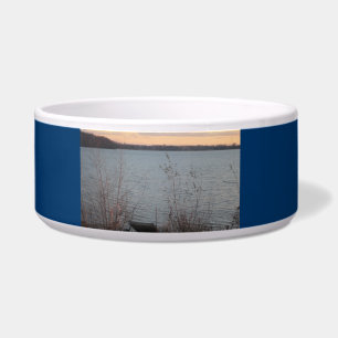 Lake Shore Sunset Pet Bowl Voerbakje