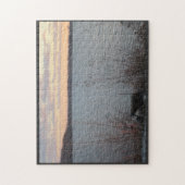 Lake Shore Sunset Puzzle Legpuzzel (Verticaal)