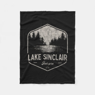 Lake Sinclair Georgia Buitenlandse Vintage 1 Fleece Deken