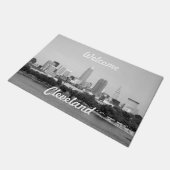 Lake Skyline Cleveland Deurmat (Schuin)