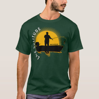 Lake Solitude Vist Michigan Sunrise T-shirt