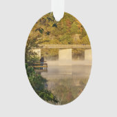 Lake Springfield herfst vissen Ornament (voorkant)