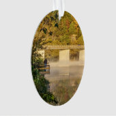 Lake Springfield herfst vissen Ornament (voorkant)