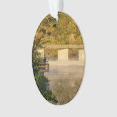 Lake Springfield herfst vissen Ornament (voorkant)