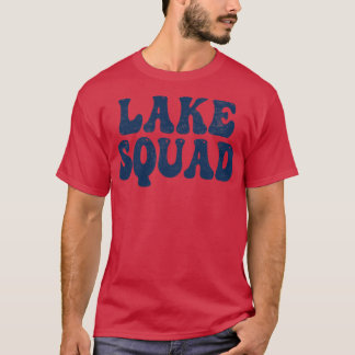 Lake Squad Varen Vissende Camping Getaway T-shirt