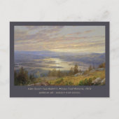 Lake Squam van Red Hill W T Richards American Art Briefkaart (Voorkant)