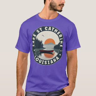 Lake St Catherine Louisiana Sunset T-shirt