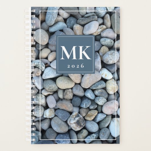Lake stones customizable planner (Voorkant)