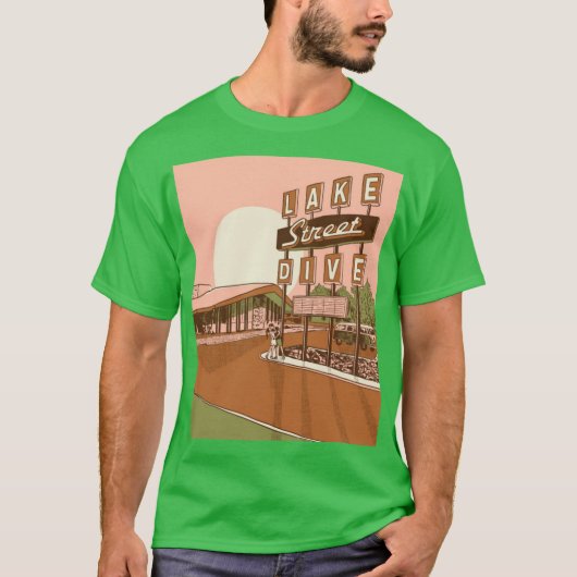 Lake Street Dive retro T-shirt (Voorkant)