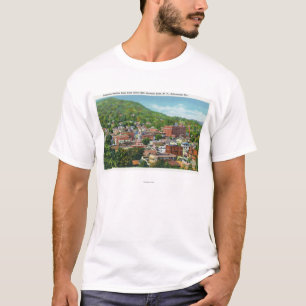 Lake Street Hill Uitzicht van Business Section T-shirt