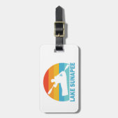 Lake Sunapee New Hampshire Kayak Bagagelabel (Voorkant verticaal)