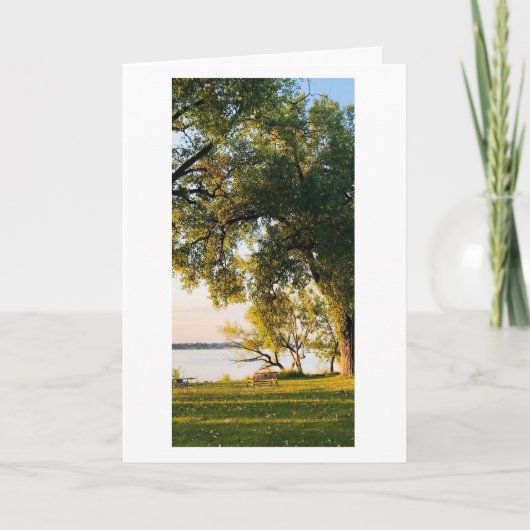 Lake Sunrise Bench, Yahara Park Place, Wisconsin Kaart (Voorkant)