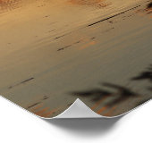 Lake Sunset Landscape Photo Natuur Wall Poster (Hoek)