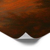 Lake Sunset - Natuur kunst Poster (Hoek)