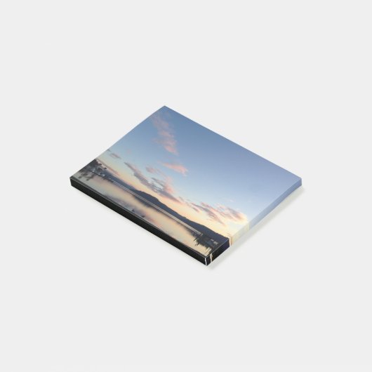 Lake Sunset Post-it Notes (Schuin)